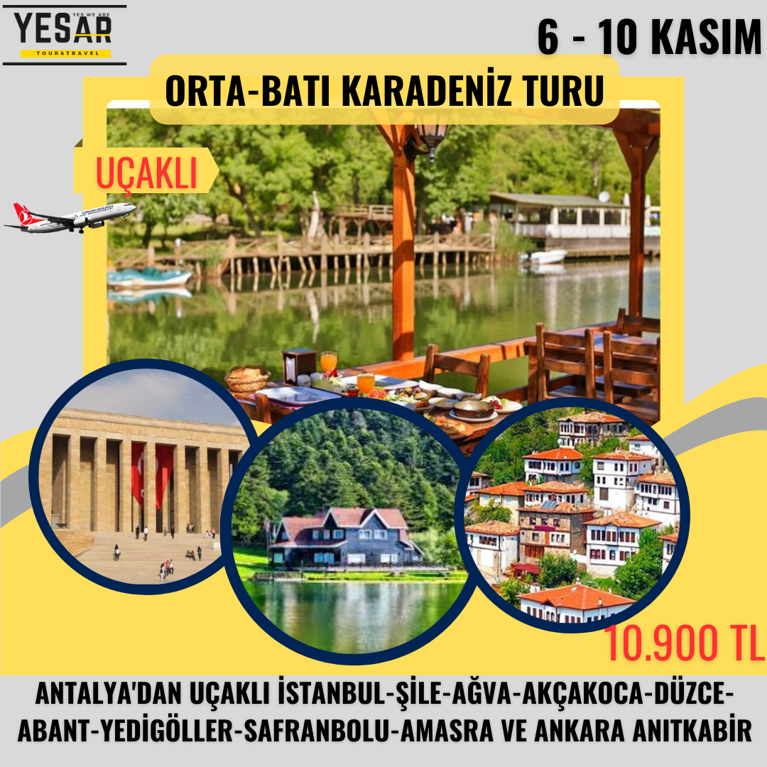 ORTA-BATI KARADENİZ TURU