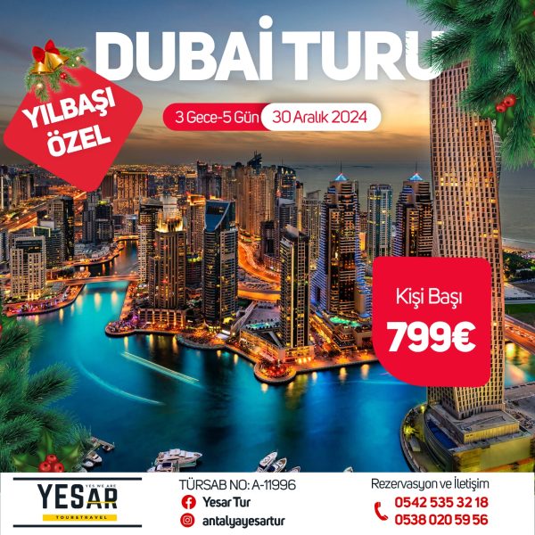 YILBAŞI ÖZEL DUBAİ TURU