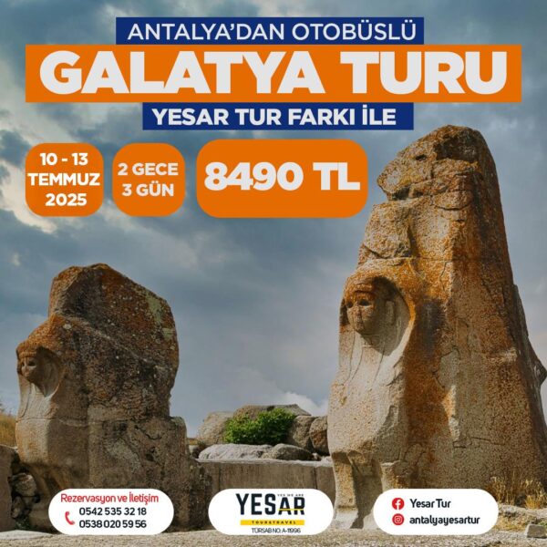 OTOBÜSLÜ GALATYA TURU