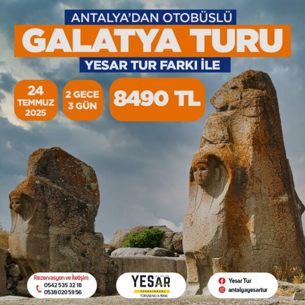 OTOBÜSLÜ GALATYA TURU