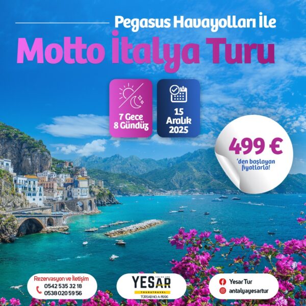 MOTTO İTALYA TURU