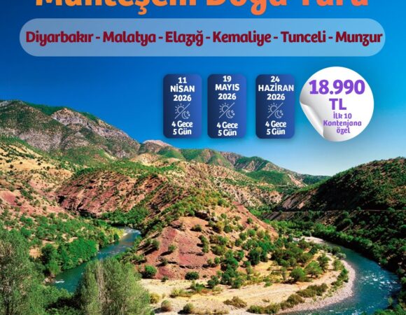 MUHTEŞEM DOĞA TURU ROTASI