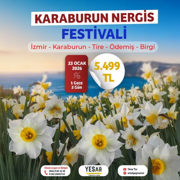 KARABURUN NERGİS FESTİVALİ