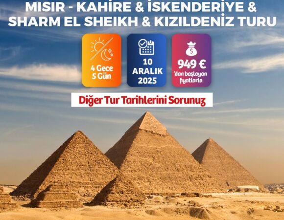 ANTALYADAN DİREKT UÇAKLI MISIR - KAHİRE & İSKENDERİYE & SHARM EL SHEİKH KIZILDENİZDEKİ CENNET AKVARYUM!